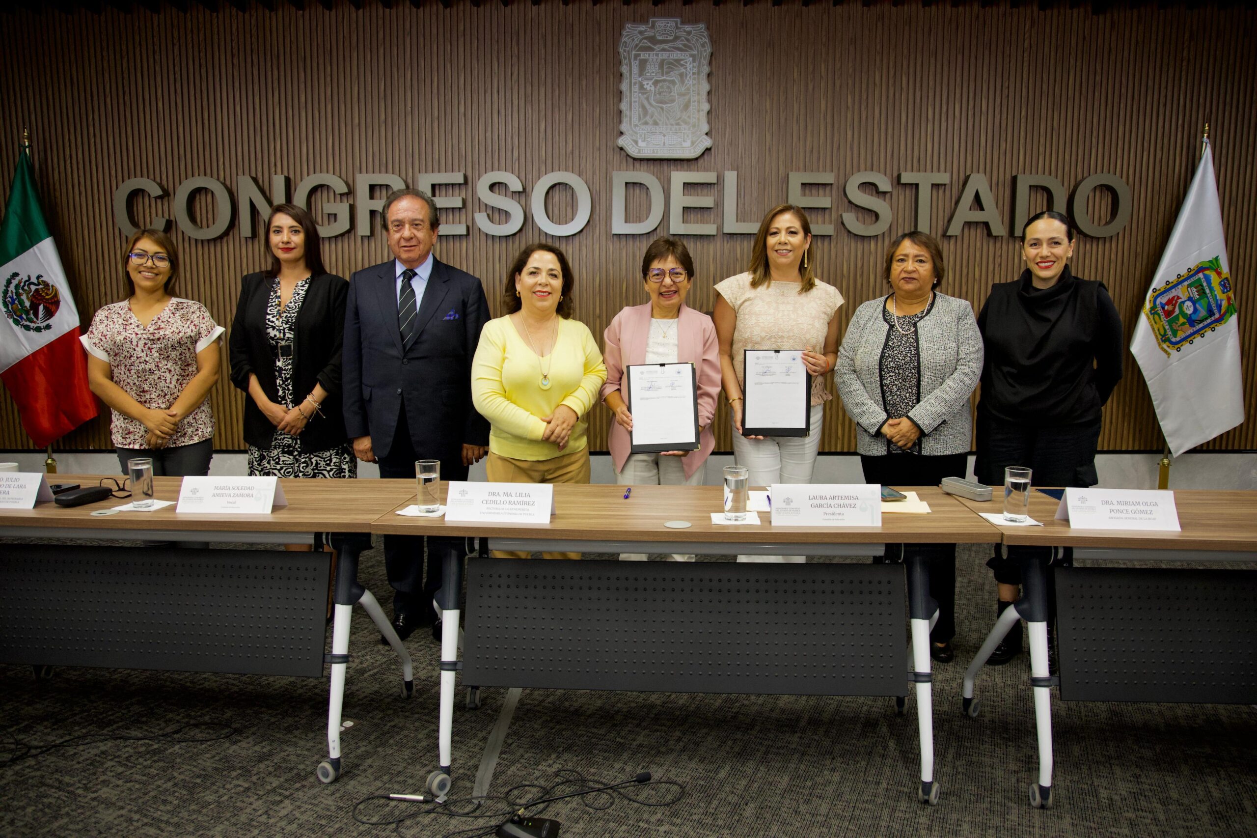 FIRMAN CONGRESO DEL ESTADO Y BUAP CONVENIO DE COLABORACIÓN - Visión ...